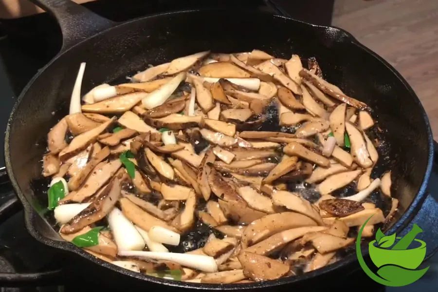 Pheasant Back Mushroom Cooking