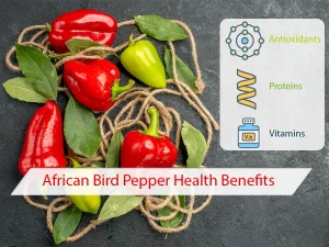 African Bird Pepper Health Benefits