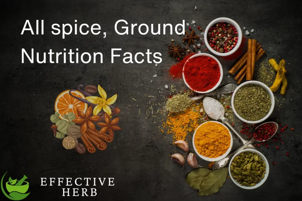 Allspice, Ground Nutrition Facts