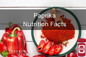Paprika Nutrition Facts